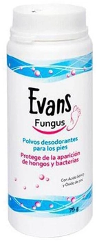 Дезодорант Evans Fungus Polvos Desodorantes Antihongos Para Pies 75 г (8470001711380)