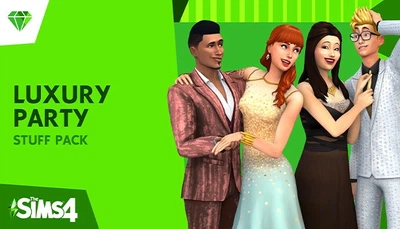 Доповнення The Sims 4 - Luxury Party Stuff (Розкішна вечірка Каталог) для ПК (Ключ активації EA App)