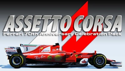 Дополнение Assetto Corsa Ferrari - 70th Anniversary Pack для ПК (Ключ активации Steam)