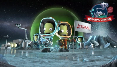 Дополнение Kerbal Space Program: Breaking Ground для ПК (Ключ активации Steam)