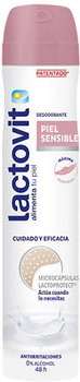 Dezodorant w sprayu dla skóry wrażliwej Lactovit Sensitive Spray 200 ml (8411135352452)