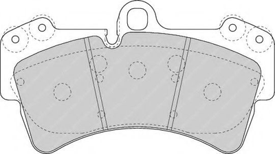 Гальмівні колодки, дискові Ferodo (FDB1626)