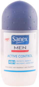 Антиперспірант Sanex Men Active Control Roll On 50 мл (8718951463714)