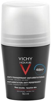 Дезодорант Vichy Homme Roll On For Sensitive Skin 50 мл (3337871320379)