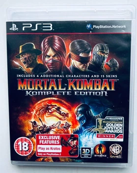 Mortal Kombat Komplete Edition, Б/У, английская версия - диск для PlayStation 3