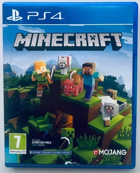 Minecraft, Б/У, русские субтитры - диск для PlayStation 4