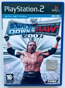WWE Smackdown! Vs. RAW 2007, Б/У, английская версия - диск для PlayStation 2