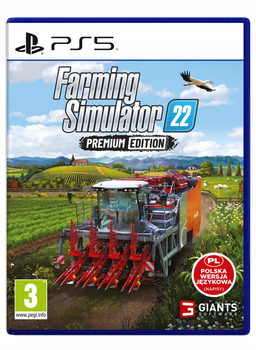 Гра PS5 Farming Simulator 22 Premium Edition (Blu-ray диск) (4064635500423)