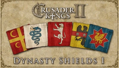 Дополнение Crusader Kings II: Dynasty Shields для ПК (Ключ активации Steam)