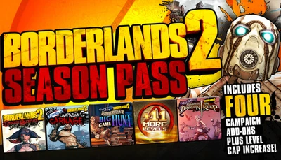 Дополнение Borderlands 2: Season Pass - Europe для ПК (Ключ активации Steam)