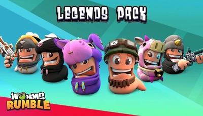 Дополнение Worms Rumble - Legends Pack для ПК (Ключ активации Steam)