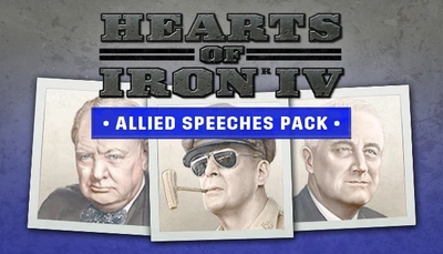 Дополнение Hearts of Iron IV: Allied Speeches Music Pack для ПК (Ключ активации Steam)