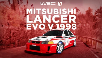 Дополнение WRC 10 Mitsubishi Lancer Evo V 1998 для ПК (Ключ активации Steam)