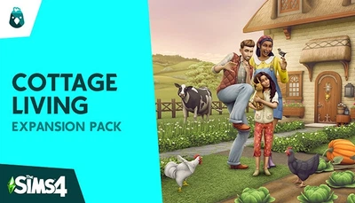 Дополнение The Sims 4 - Cottage Living (Загородная жизнь) для ПК (Ключ активации EA App)