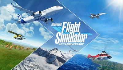 Игра Microsoft Flight Simulator 40th Anniversary Edition (PC / Xbox Series X|S) (Ключ активации Microsoft)