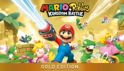 Игра Mario + Rabbids Битва За Королевство Gold Edition для Nintendo Switch - Europe (Ключ активации)