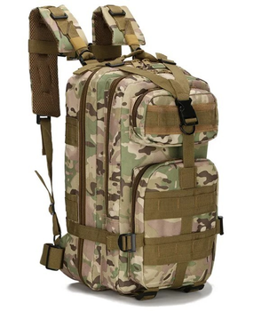 Армійський Тактичний Рюкзак REEBOW 30л Міський Туристичний, Мультикам (2014-3)