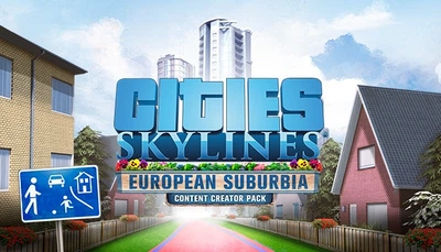 Дополнение Cities: Skylines Content Creator Pack - European Suburbia для ПК (Ключ активации Steam)
