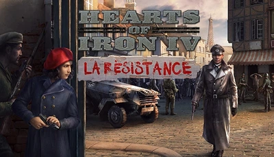 Дополнение Hearts of Iron IV: La Résistance для ПК (Ключ активации Steam)