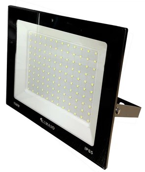 Прожектор LED SMD 150W 6000K (L-15см с радиатором) STANDARDeco черный LUMANO