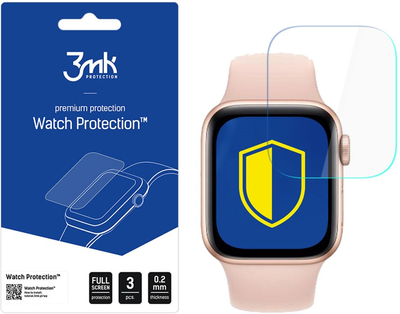 Захисна плівка 3MK ARC FS для Apple Watch 4 44 мм 3 шт (5903108210737)