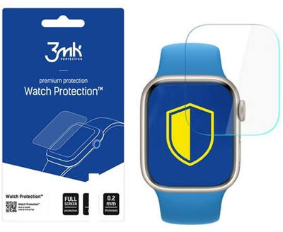 Захисна плівка 3MK ARC FS для Apple Watch 7 41 мм 3 шт (5903108443616)