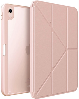 Książka Uniq Moven do Apple iPad Air 10.9" 2022/2020 antybakteryjna Blush Pink (8886463680568)