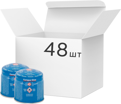 Упаковка газових картриджів Camper Gaz 190 gas stop 48 шт (401082-48)