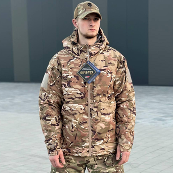 Чоловіча зимова Куртка з підкладкою Omni-Heat до - 35 °C / Парка з мембраною Gore-Tex мультикам розмір S