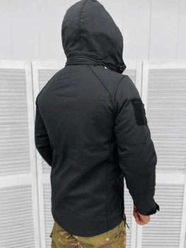 Тактическая зимняя куртка combat Черный 3XL