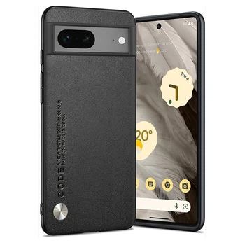 Кожаный чехол - накладка CODE Tactile Experience для Google Pixel 7A black - Refurbished