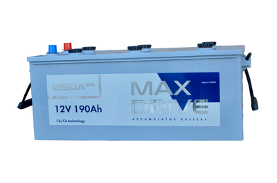 Автомобільний акумулятор Max Drive MF 190 Ah (+/-) EN1250 (СТ-00143360)