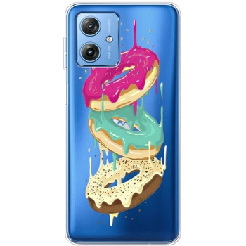 Силіконовий чохол BoxFace Motorola G54 Power Donuts (50384-cc7)