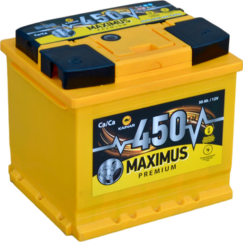 Автомобильный аккумулятор Kainar Maximus Premium 50 Ah (+/-) EN450 (СТ-00125294)