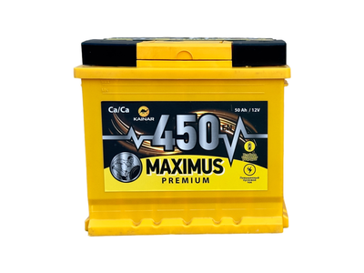 Автомобильный аккумулятор Kainar Maximus Premium 50 Ah (-/+) EN450 (СТ-00125293)