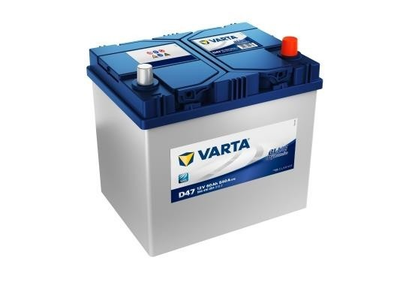 Акумулятор VARTA BLUE DYNAMIC 60Ah, EN 540, правий "+" 232x173x225 (ДхШхВ) Japan | 6СТ-60 АзЕ (D47)5604100541