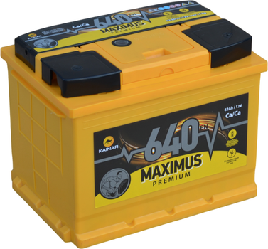 Автомобильный аккумулятор Kainar Maximus Premium 62 Ah (-/+) EN640 (СТ-00089203)