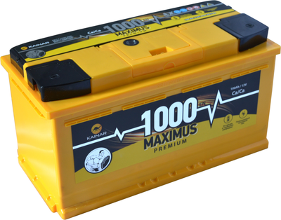 Автомобильный аккумулятор Kainar Maximus Premium 100 Ah (-/+) EN1000 (СТ-00089205)