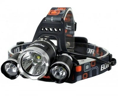 Налобный фонарь Bailong Police RJ-3000-T6 Универсальный налобный фонарик 3 LED