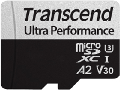 Карта памяти Transcend 128GB microSDXC class 10 UHS-I U3 A2 340S (TS128GUSD340S)
