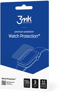 Захисна плівка 3MK Watch Protection для екрану смарт-годинників Apple Watch 8 41 mm 3 шт. (5903108490993)