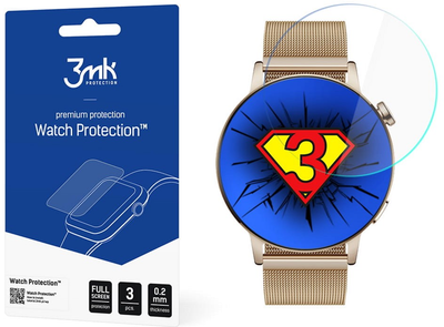 Захисна плівка 3MK Watch Protection для екрану смарт-годинників Huawei Watch GT 3 42 mm 3 шт. (5903108445450)