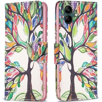 Чохол з малюнком Deexe Color Wallet для Samsung Galaxy A05 (A055) - Life Tree