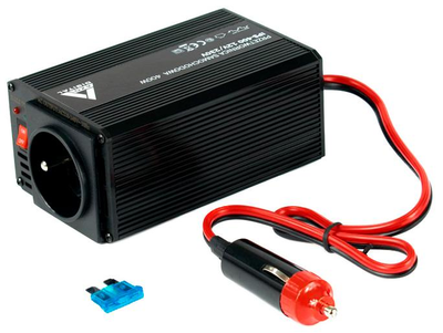 Автомобільний інвертор AZO Digital IPS-400 400W з модифікованою синусоїдою 12-230V DC-AC (5905279203655)