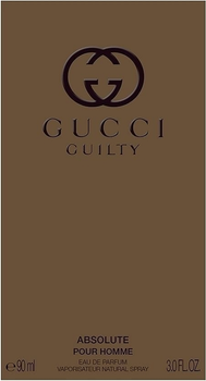 Woda perfumowana męska Gucci Guilty Absolute 90 ml (8005610344157)