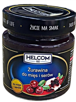 Соус з журавлини Helcom для мяса та сирів 210г