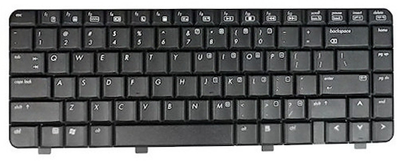 Klawiatura do laptopa Qoltec HP DV2000 / V3000 Czarna (7569.HPDV2000B)