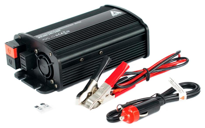 Автомобільний інвертор AZO Digital IPS-800U 800W з модифікованою синусоїдою 24-230V DC-AC (5905279203723)