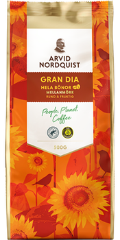 Кава в зернаx Arvid Nordquist Gran Dia чорний 500 10879_diakaffe_b-чорний