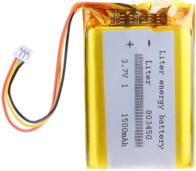 Акумулятор Li Pol 803450 1500мАг 3.7В (роз'єм JST 3pin). Liter Energy